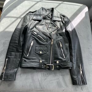 Straight to Hell Commando Leather Jacket